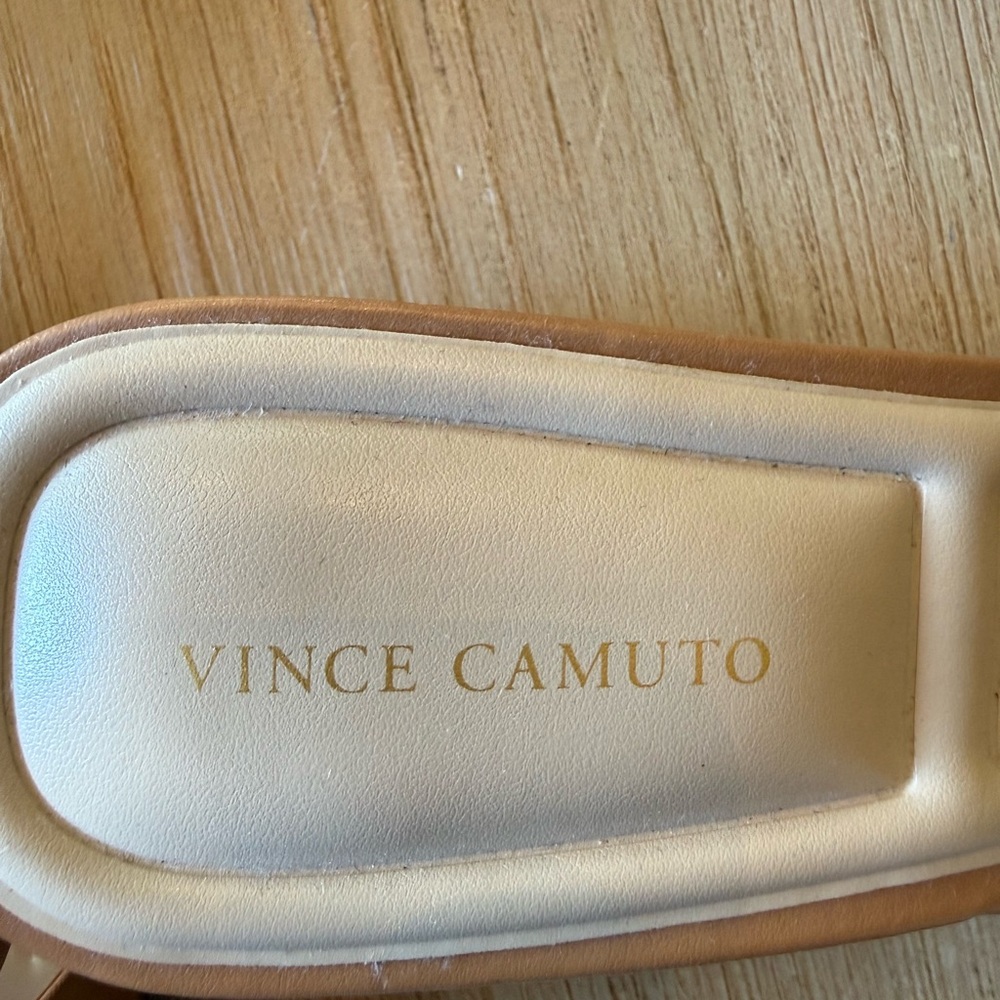 Vince Camuto Women's Tan Heeled Sandals - Picture 2 of 3
